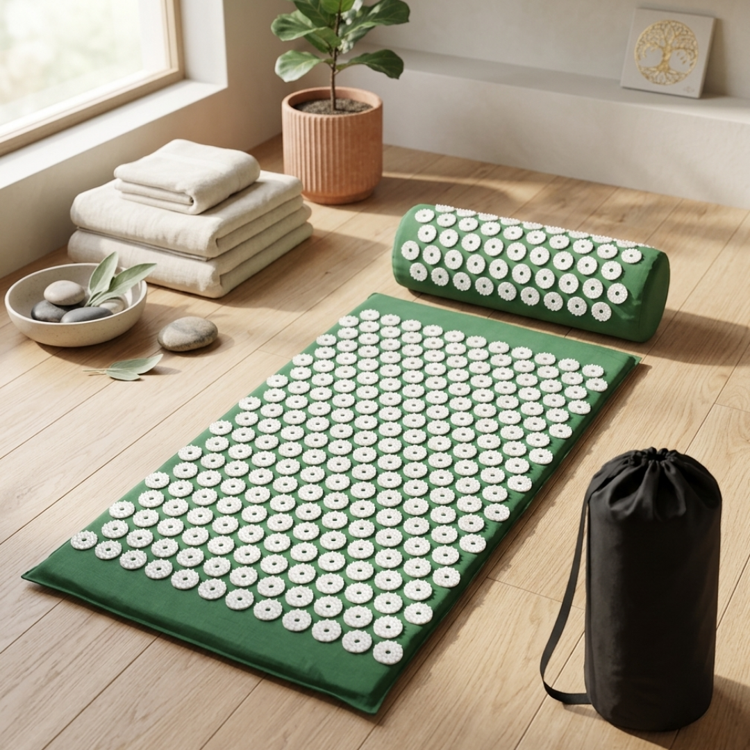 Acupressure Mat & Pillow Set